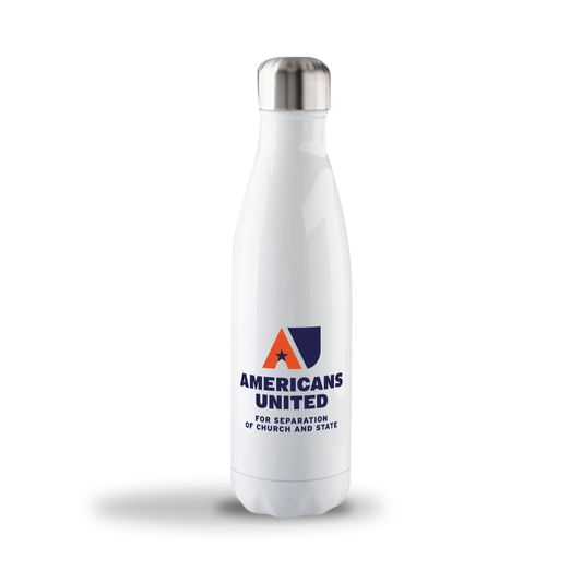 Americans United water bottle